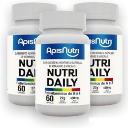Nutri Daily Polivitamínico A-Z - 450mg - 3 unidades