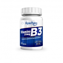 Suplemento de Vitamina B3 35mg 60 Cáps - ApisNutri